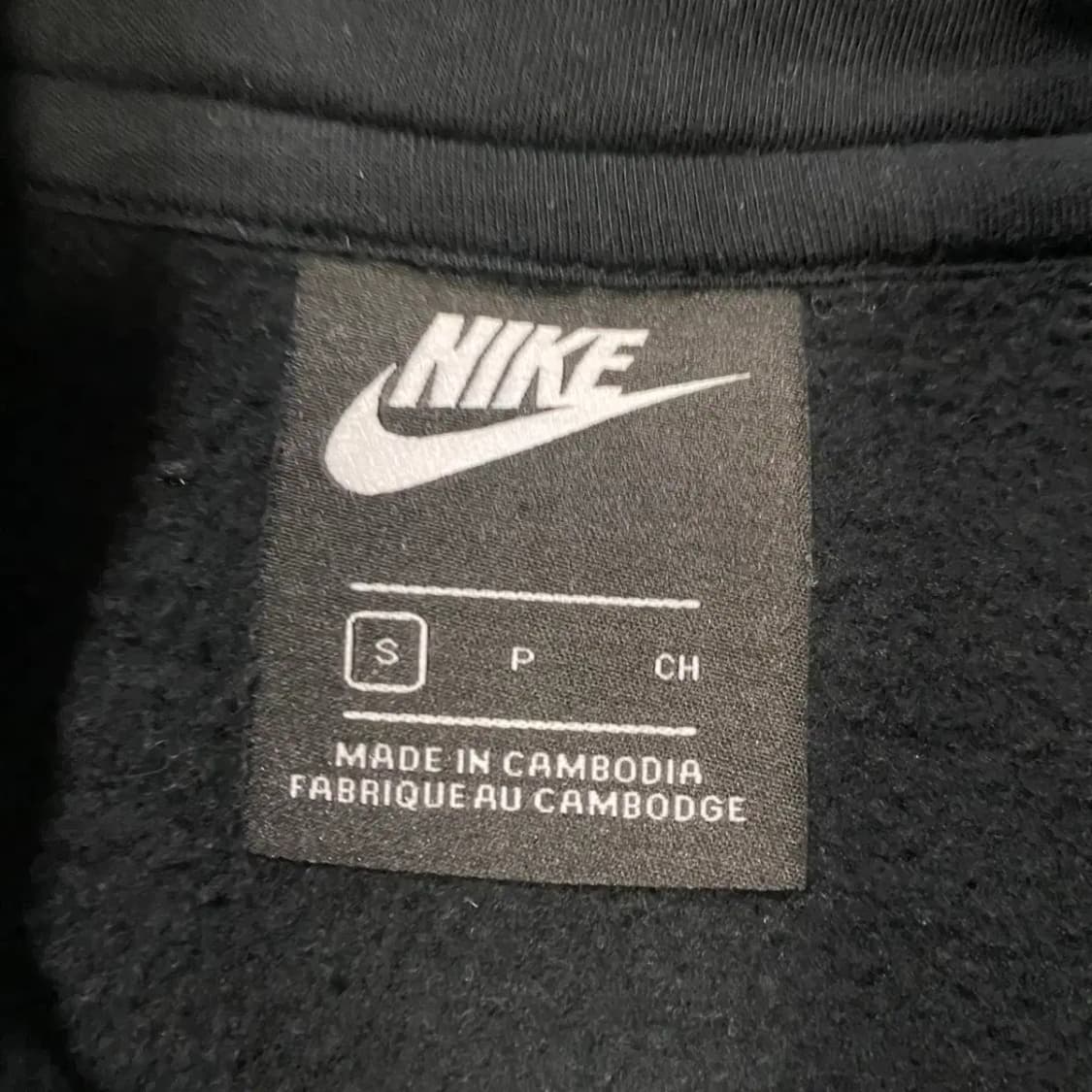 나이키 후드티 블랙 기모 s 상품이미지3