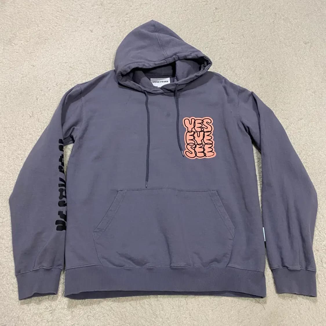 예스아이씨 후드티 퍼플 L 상품이미지1