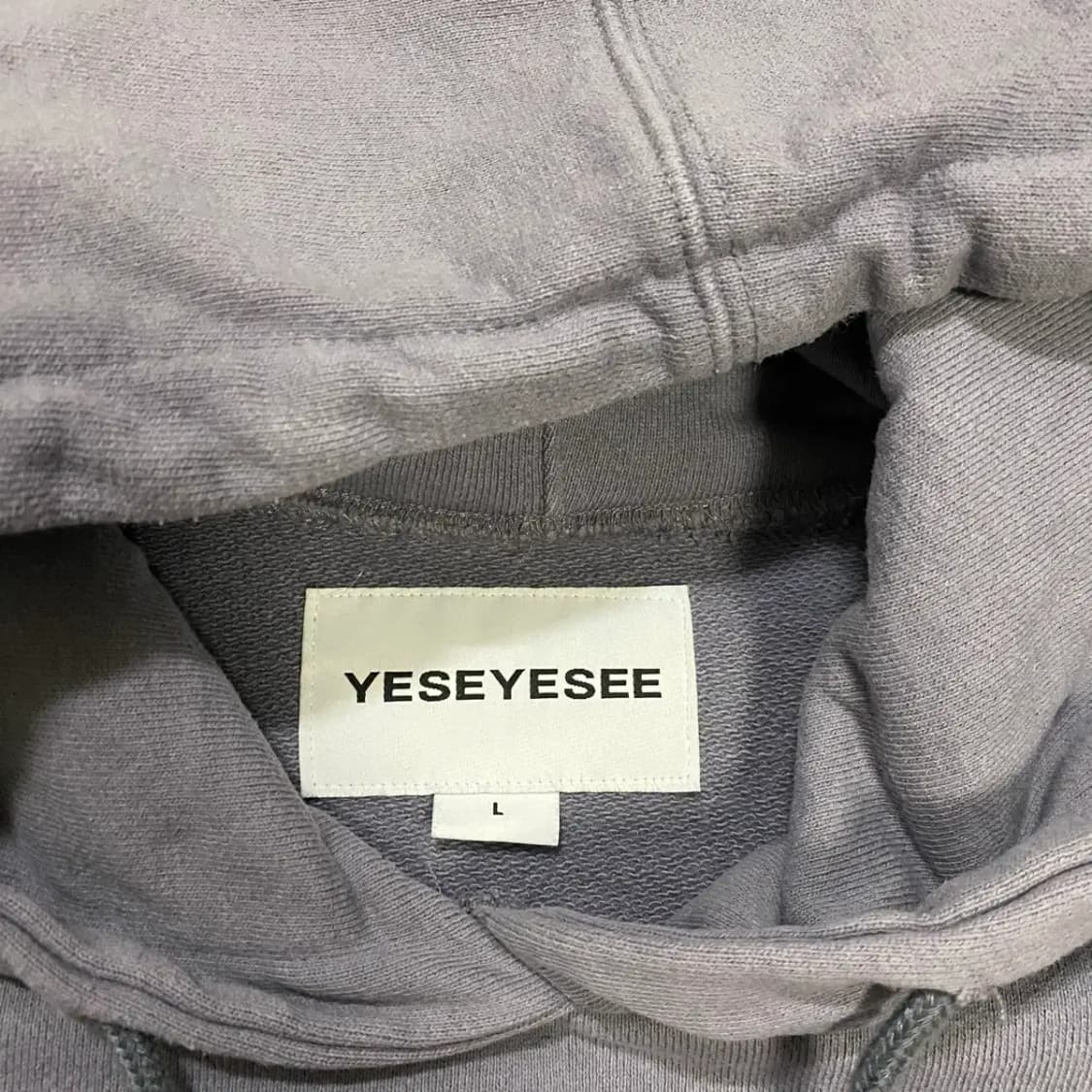 예스아이씨 후드티 퍼플 L 상품이미지3