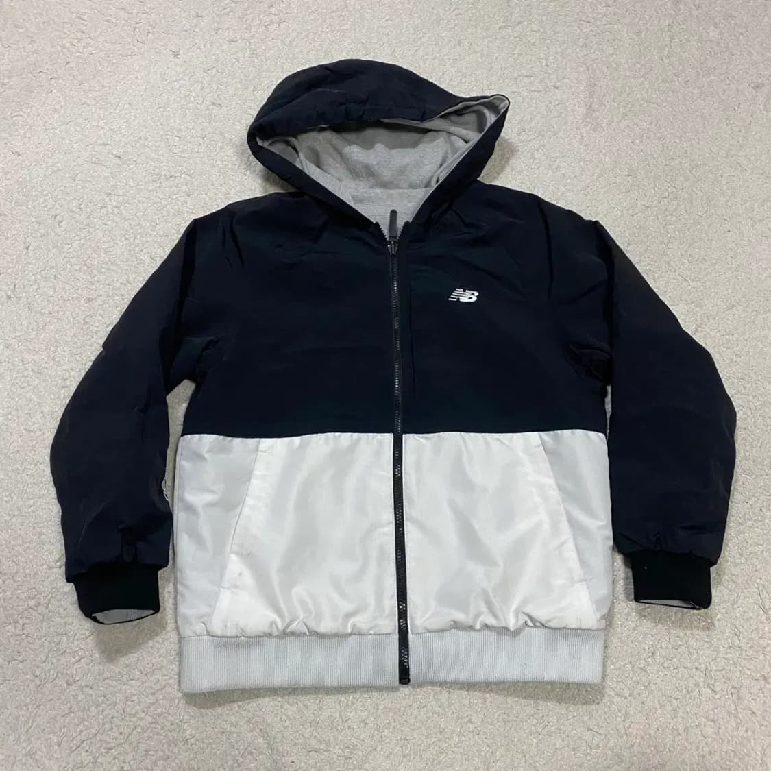 뉴발란스 양면 후드집업 자켓 s 90 상품이미지1