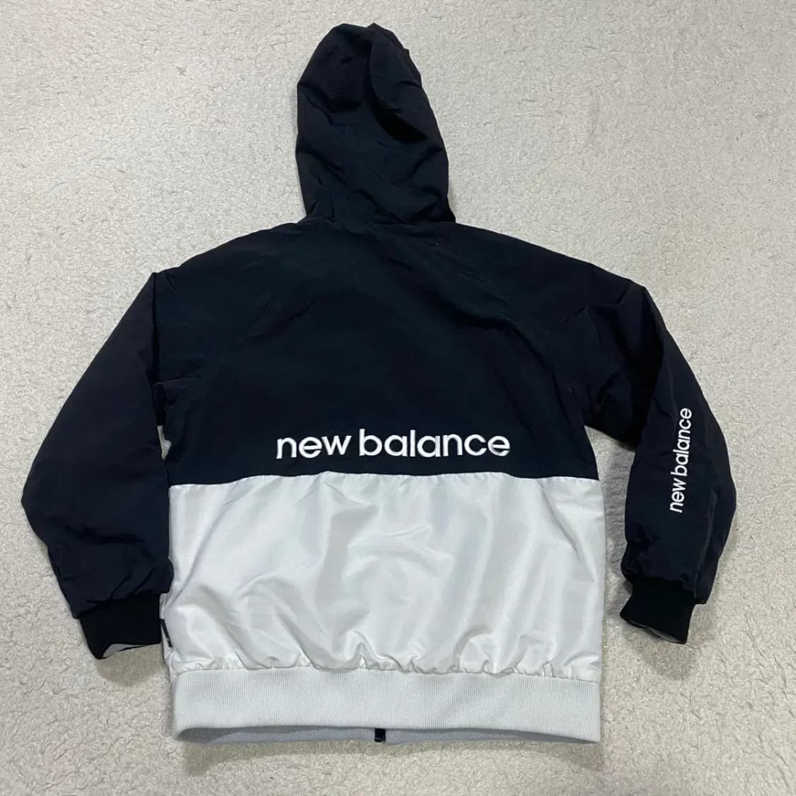 뉴발란스 양면 후드집업 자켓 s 90 상품이미지5