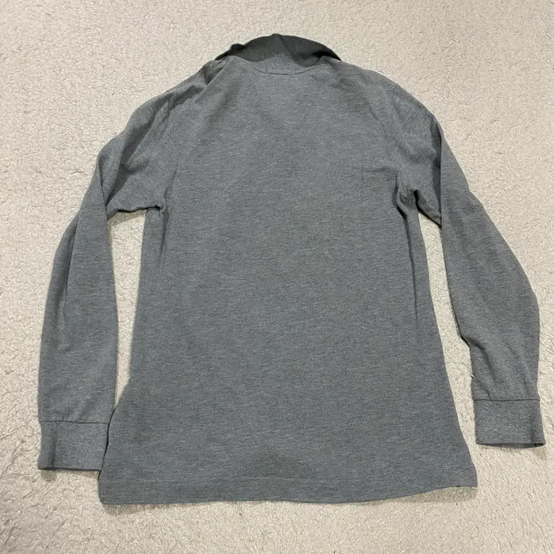 헤지스 긴팔 카라티 그레이 100 상품이미지5