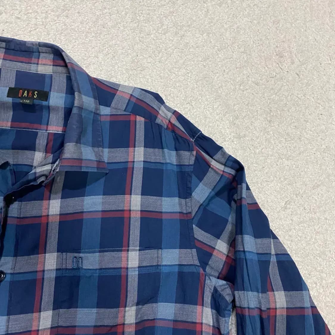 닥스 셔츠 남방 체크 110 상품이미지2