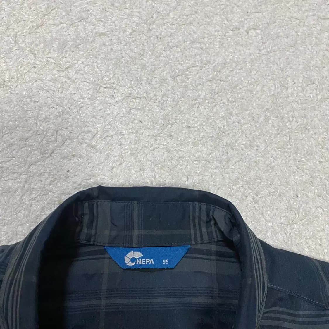 네파 셔츠 남방 체크 95 상품이미지2