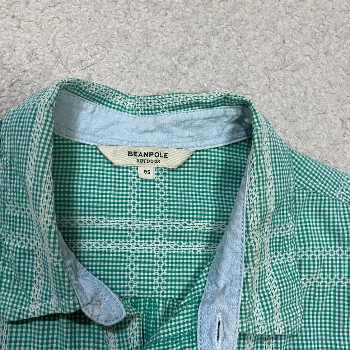 빈폴 셔츠 체크 남방 여성 95 상품이미지4