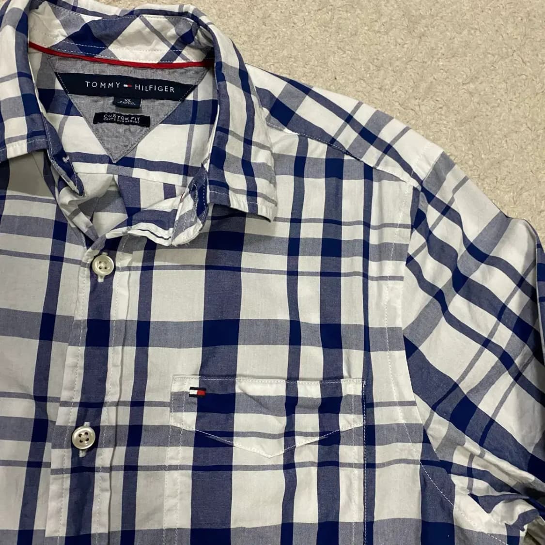 빈폴 셔츠 체크 남방 xs 상품이미지3