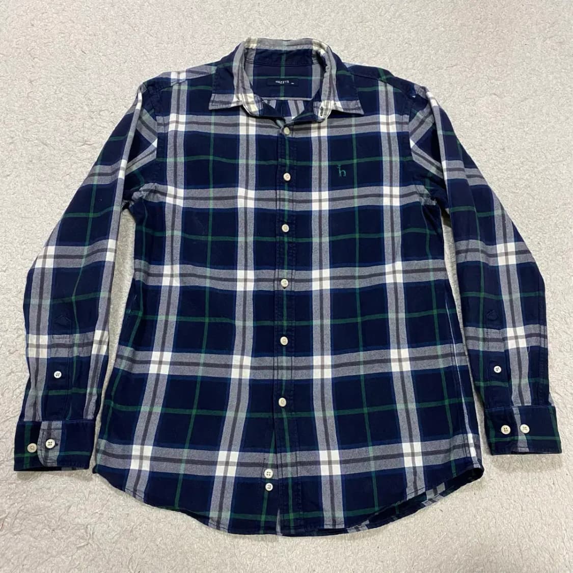 헤지스 셔츠 체크 100 상품이미지1