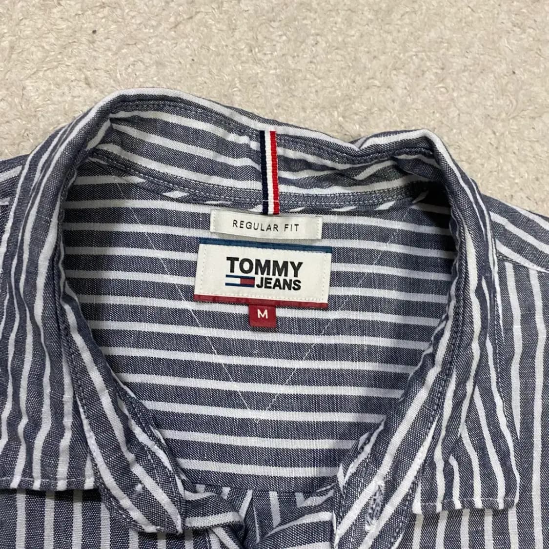 타미힐피거 셔츠 남방 스트라이프 m 95 상품이미지3