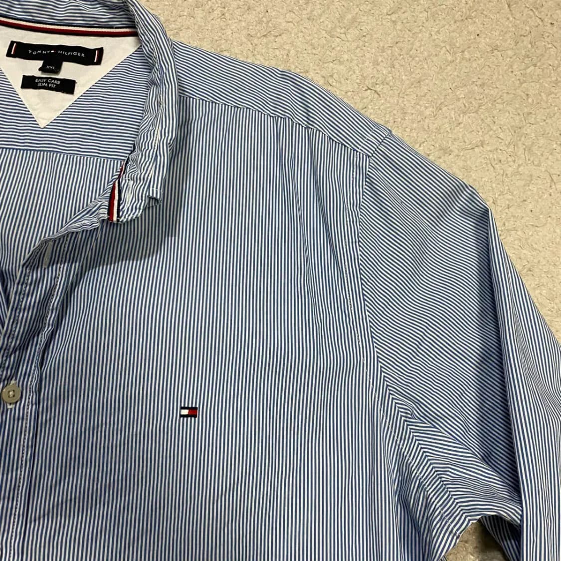 타미힐피거 스트라이프 남방 긴팔 셔츠 xxl 상품이미지2