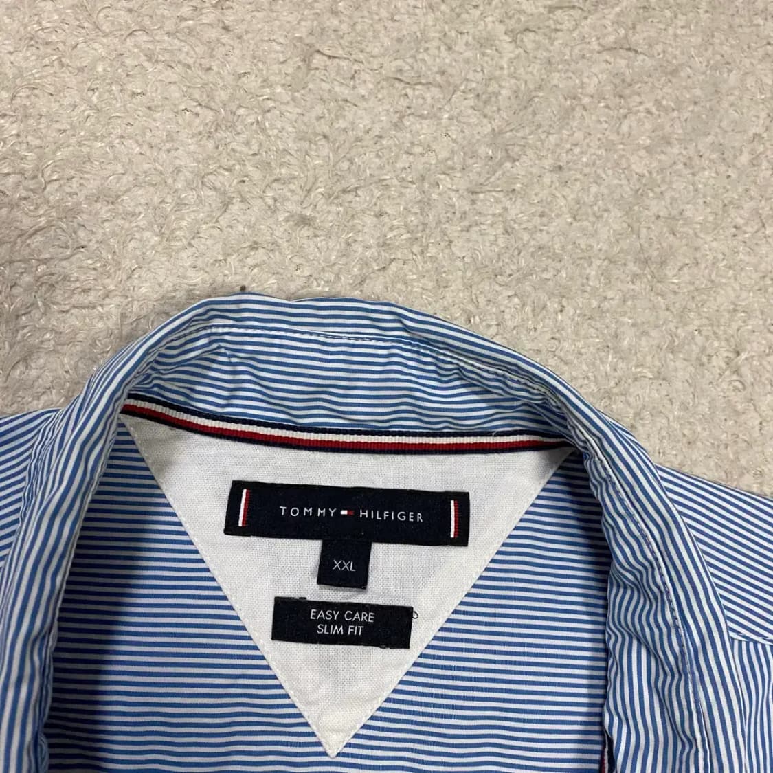 타미힐피거 스트라이프 남방 긴팔 셔츠 xxl 상품이미지3