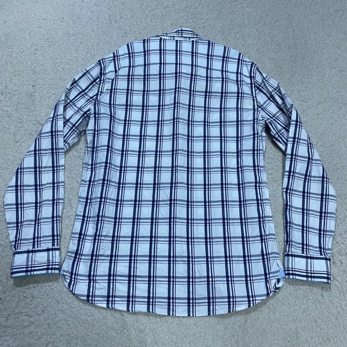 헤지스 체크 긴팔 셔츠 남방 100 상품이미지5