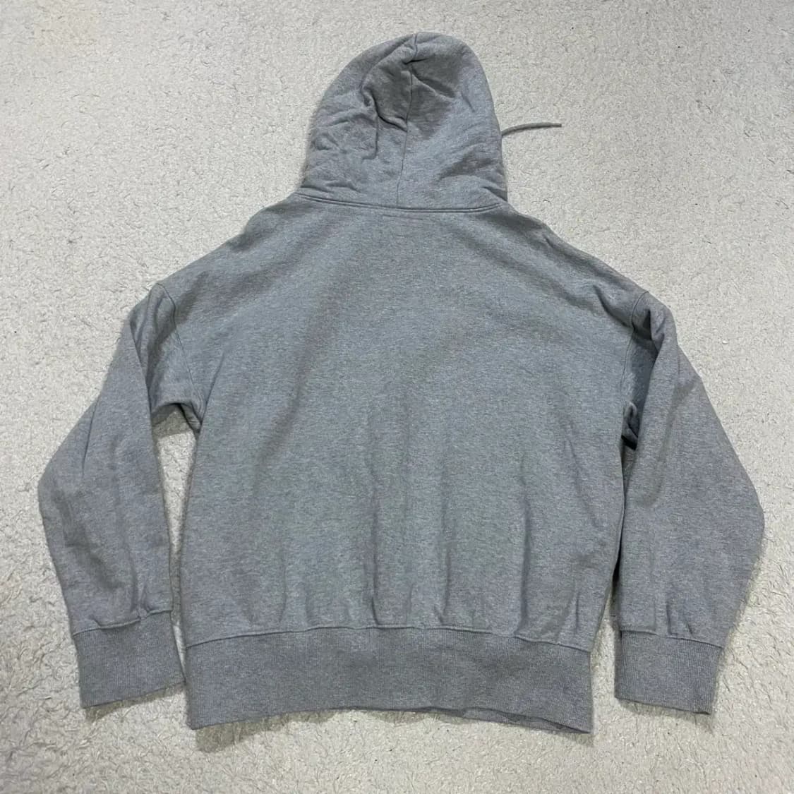 키르시 빅 로고 후드티 회색 기모 1 상품이미지6