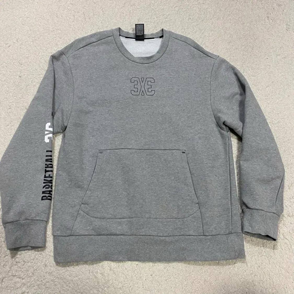 데상트 맨투맨 그레이 L 100 상품이미지1