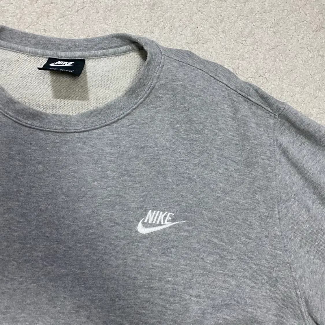 나이키 스우시 맨투맨 회색 xxl 110 상품이미지2
