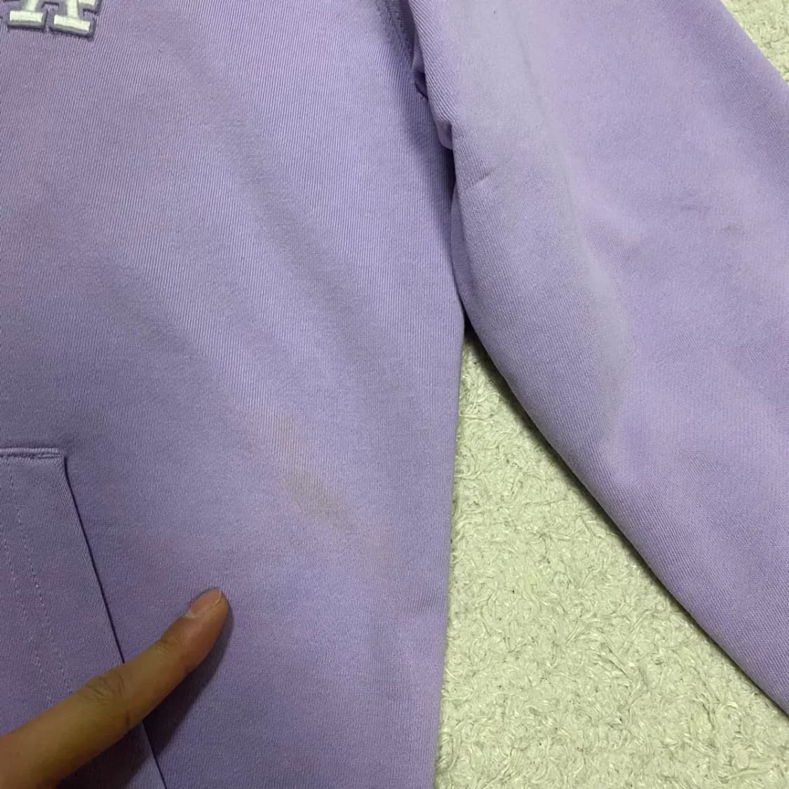 MLB 후드티 퍼플 m 95 상품이미지3