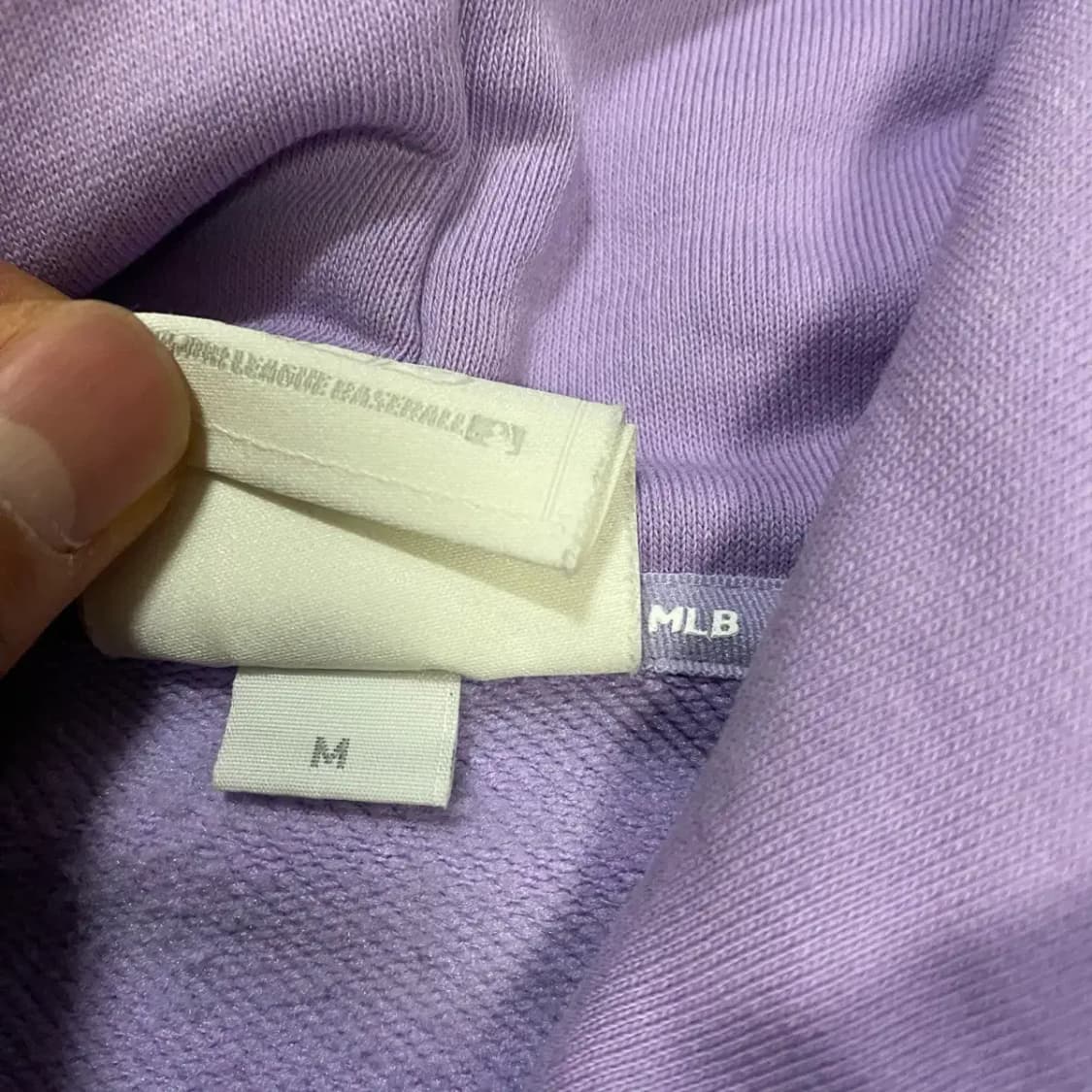 MLB 후드티 퍼플 m 95 상품이미지5