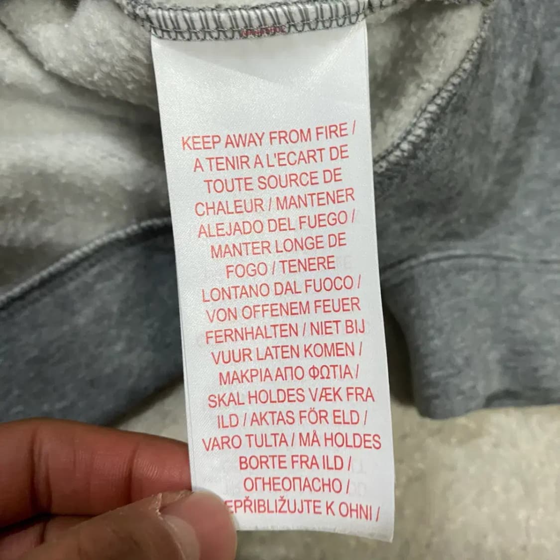 나이키 기모 후드집업 회색 여성 추천 상품이미지4