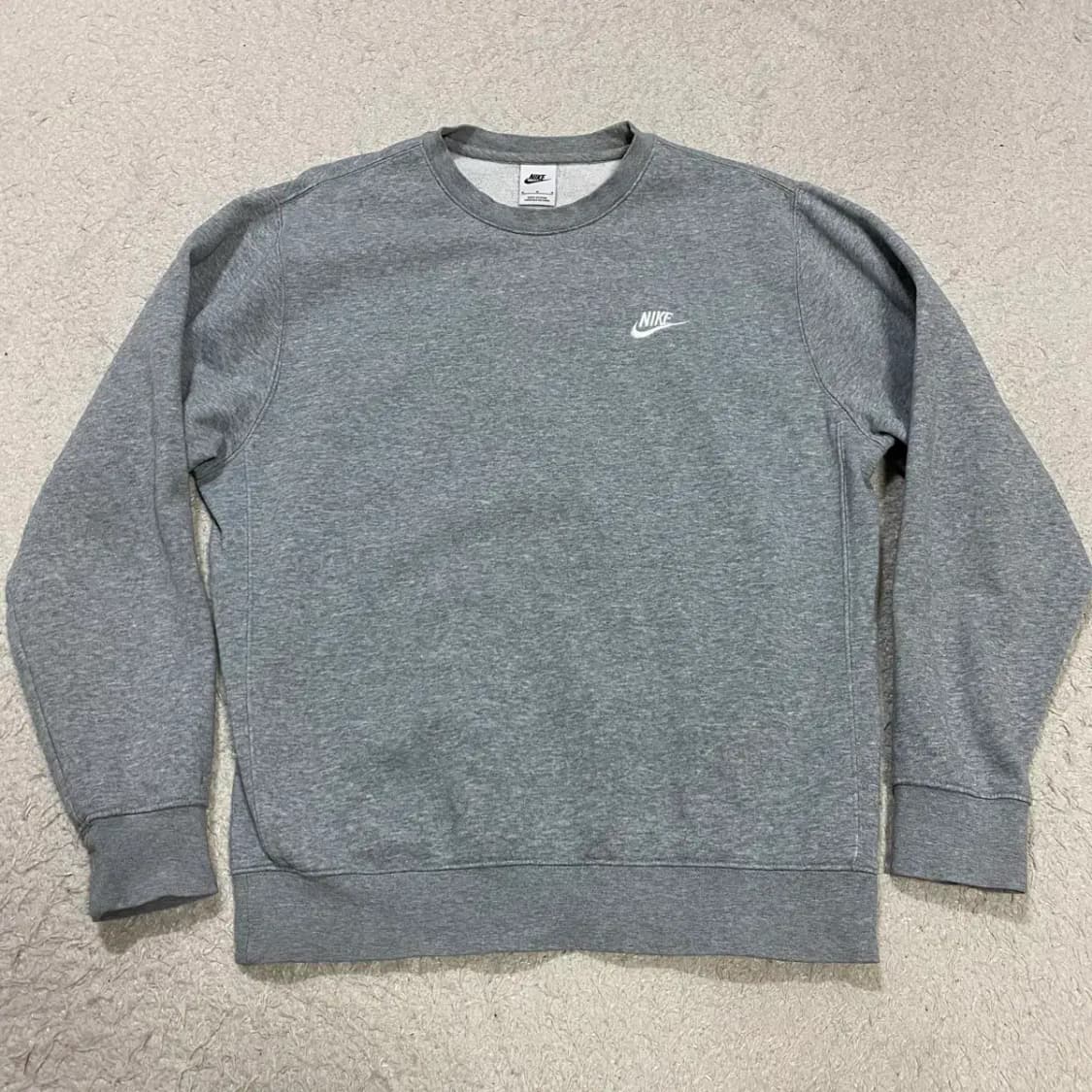 나이키 맨투맨 회색 기모 m 95 상품이미지1