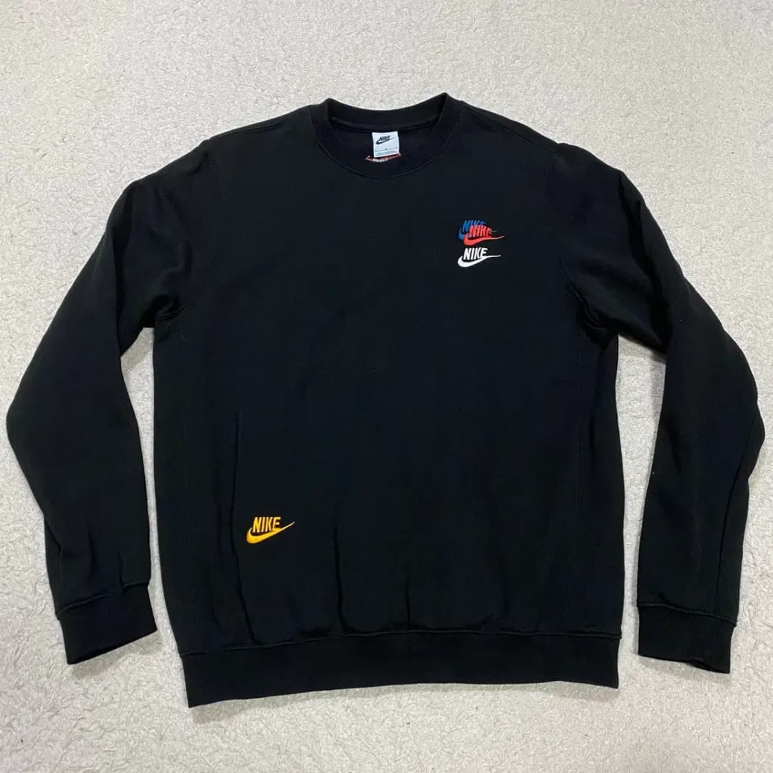 나이키 블랙 맨투맨 티셔츠 L 100 상품이미지1