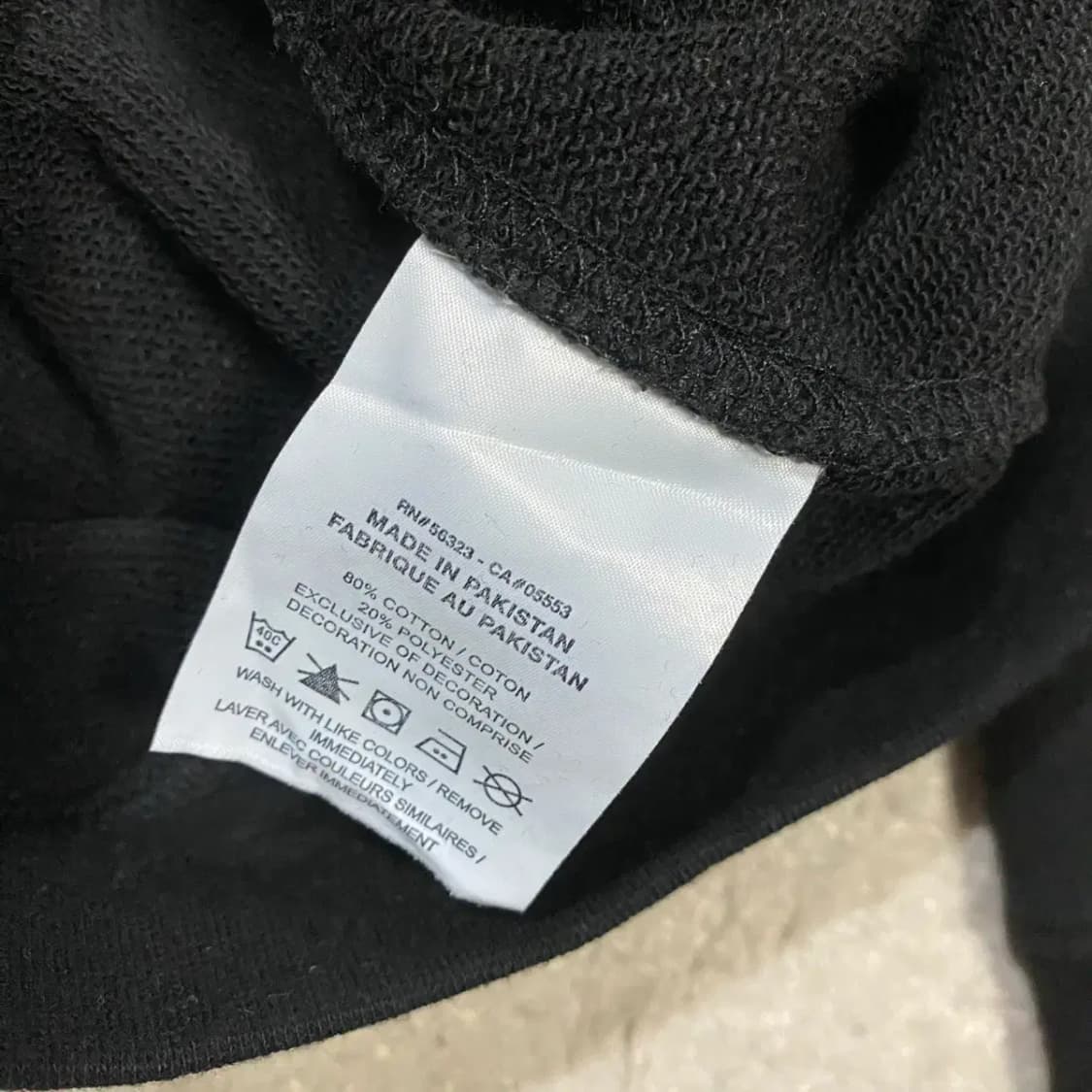 나이키 블랙 맨투맨 티셔츠 L 100 상품이미지4