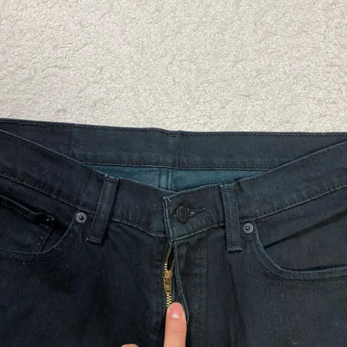 리바이스 511 블랙진 청바지 데님 팬츠 32인치 상품이미지3