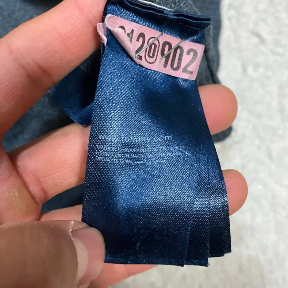 타미힐피거 브이넥 니트 조끼 L 상품이미지4