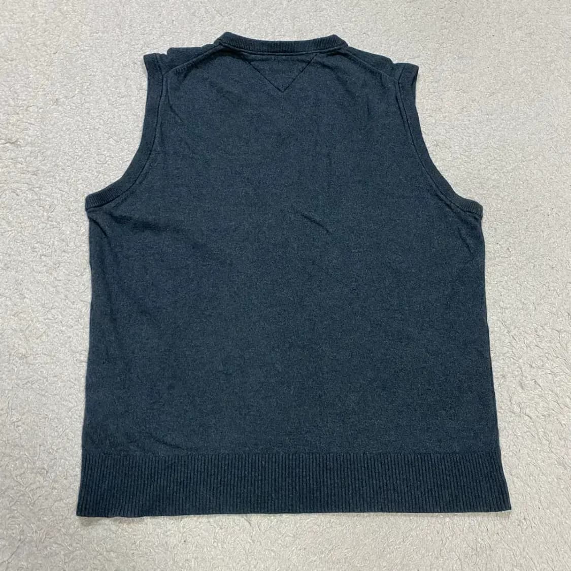 타미힐피거 브이넥 니트 조끼 L 상품이미지5