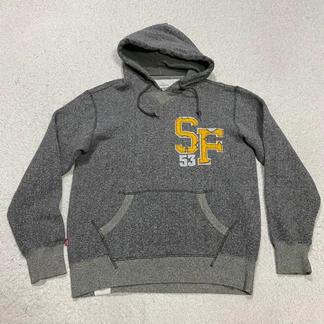 리바이스 SF 후드티 그레이 기모 m 상품이미지1