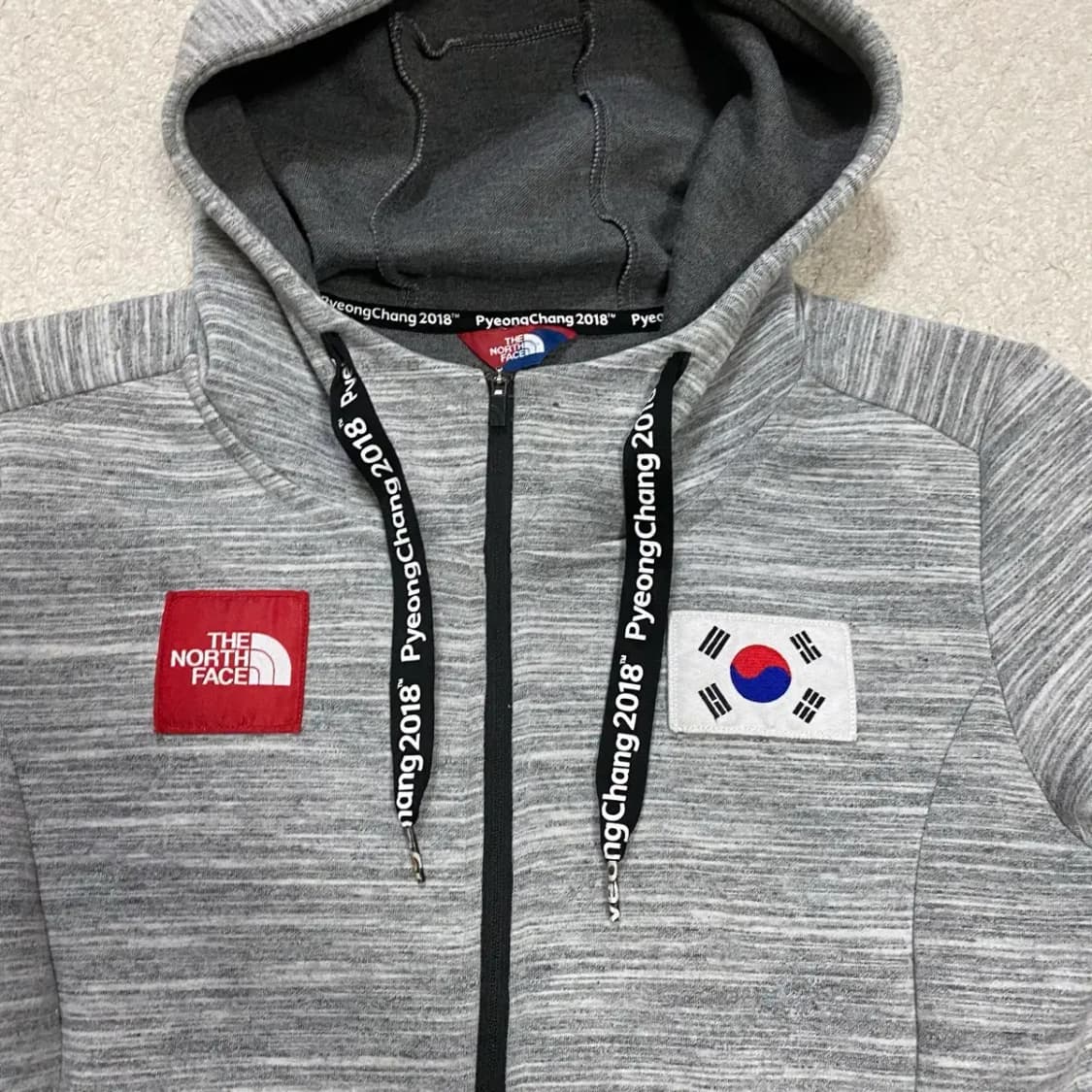 노스페이스 평창올림픽 후드집업 여성 m 90 상품이미지2