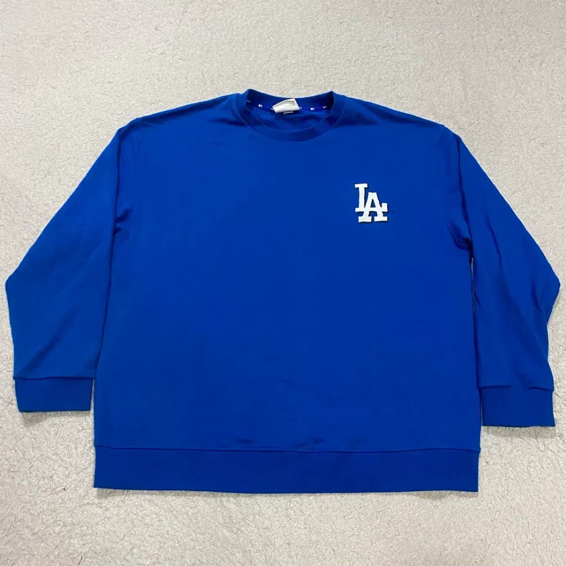 MLB LA 다저스 블루 맨투맨 티셔츠 xxl 110 상품이미지1