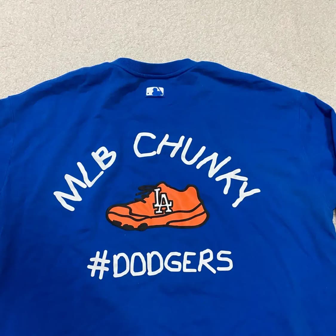 MLB LA 다저스 블루 맨투맨 티셔츠 xxl 110 상품이미지7