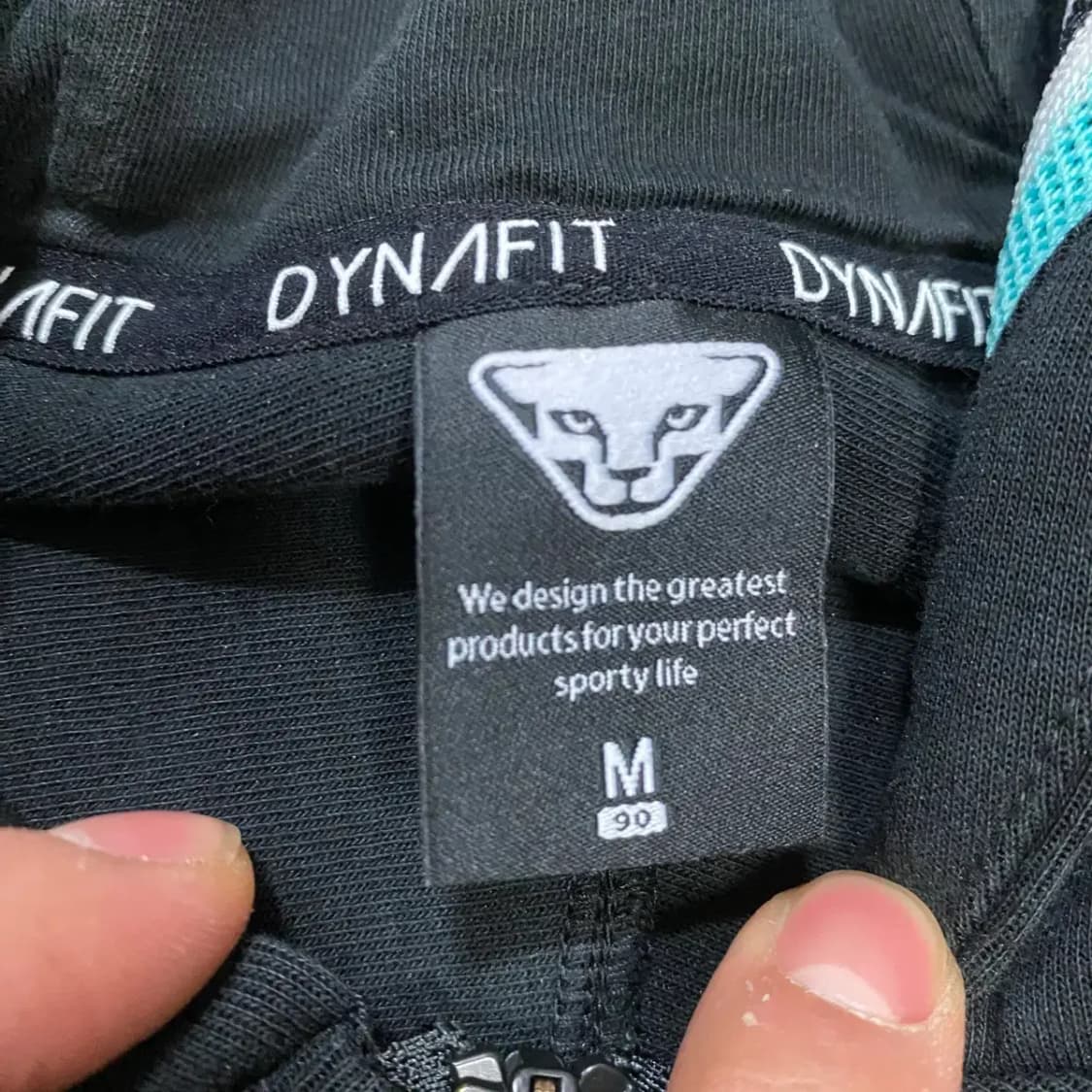 다이나핏 후드집업 블랙 여성 m 90 상품이미지3