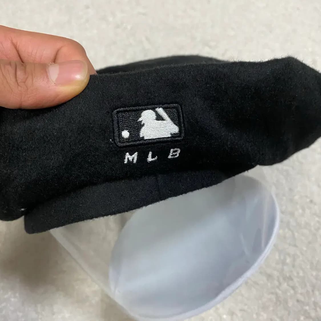 MLB 베레모 모자 블랙 상품이미지2