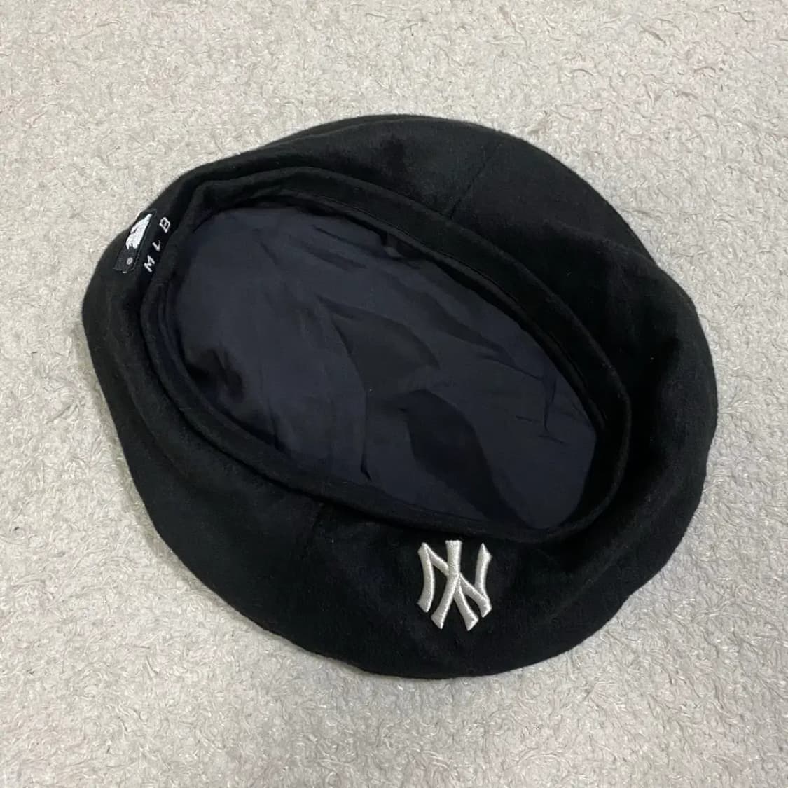 MLB 베레모 모자 블랙 상품이미지3