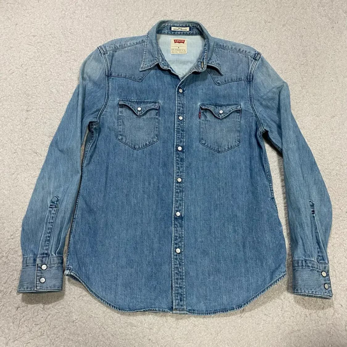 리바이스 데님 웨스턴 셔츠 긴팔 m 95 상품이미지1