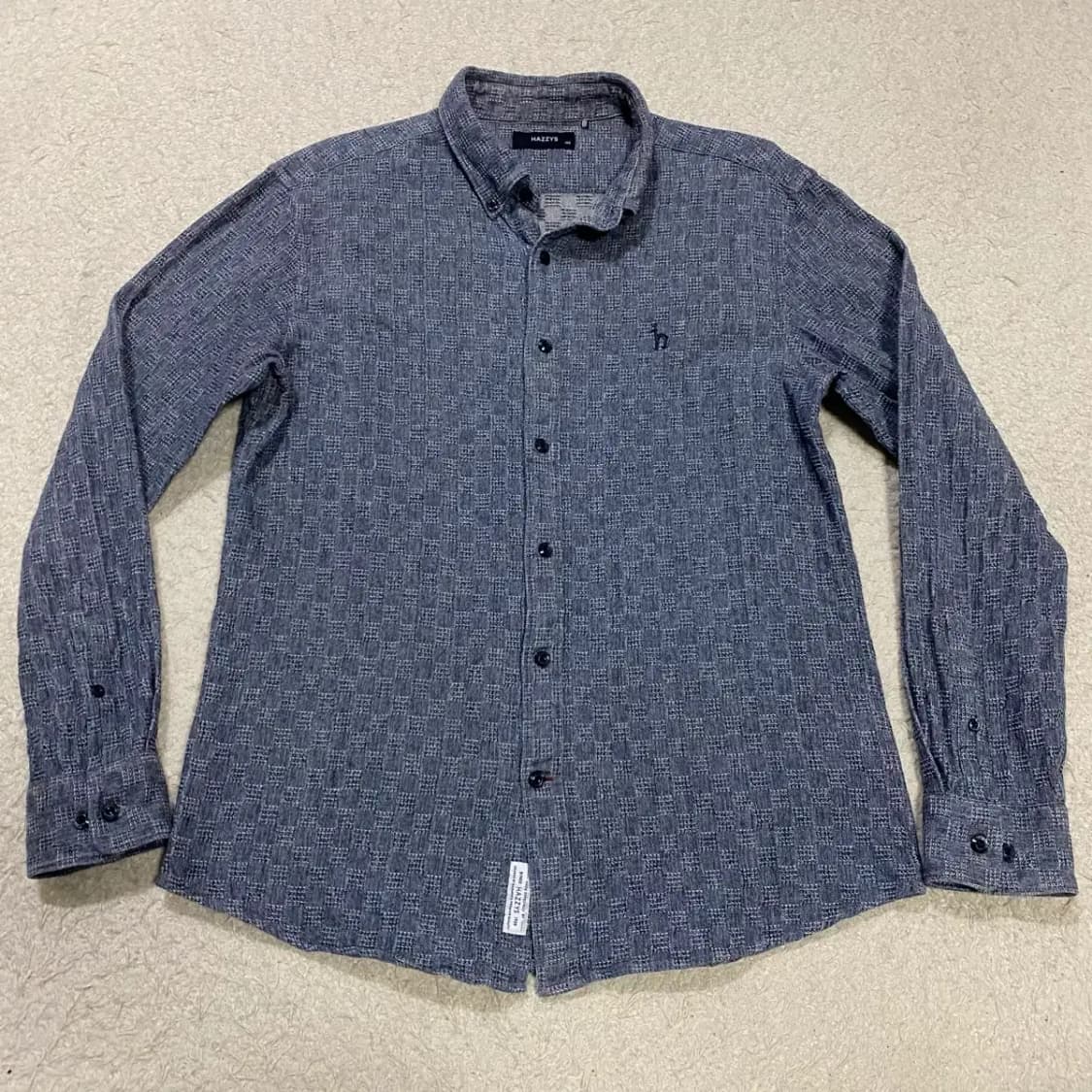 헤지스 체크 긴팔 셔츠 105 상품이미지1