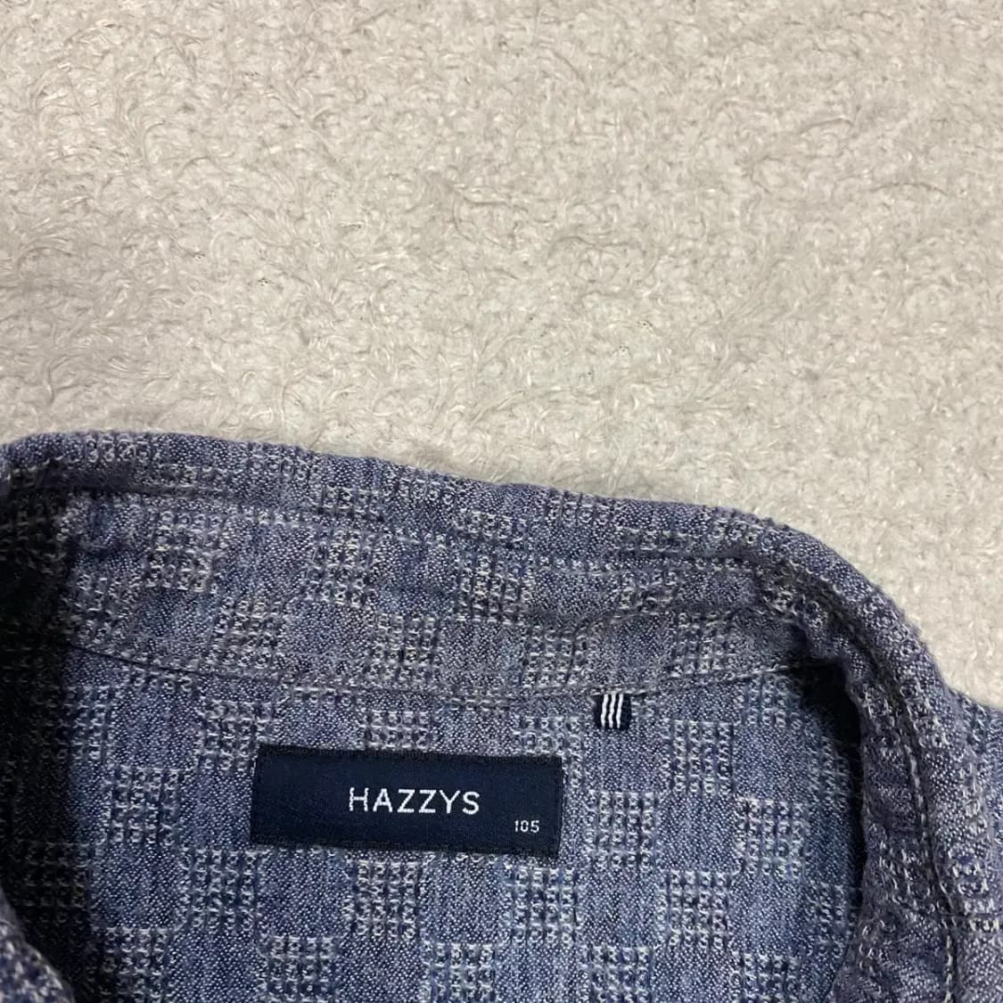 헤지스 체크 긴팔 셔츠 105 상품이미지3