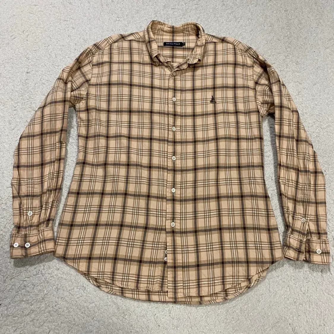 빈폴 체크 긴팔 셔츠 100 상품이미지1