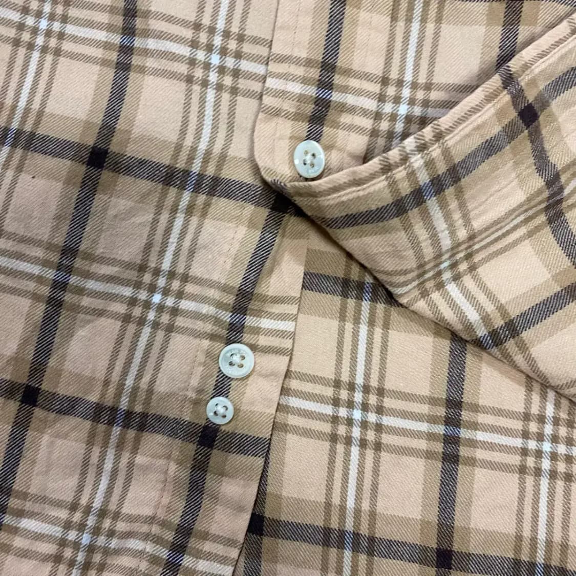 빈폴 체크 긴팔 셔츠 100 상품이미지3