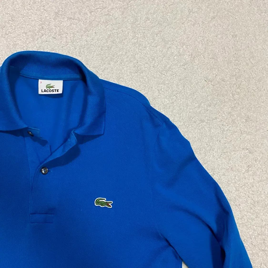 라코스테 블루 긴팔 카라티 95 상품이미지2