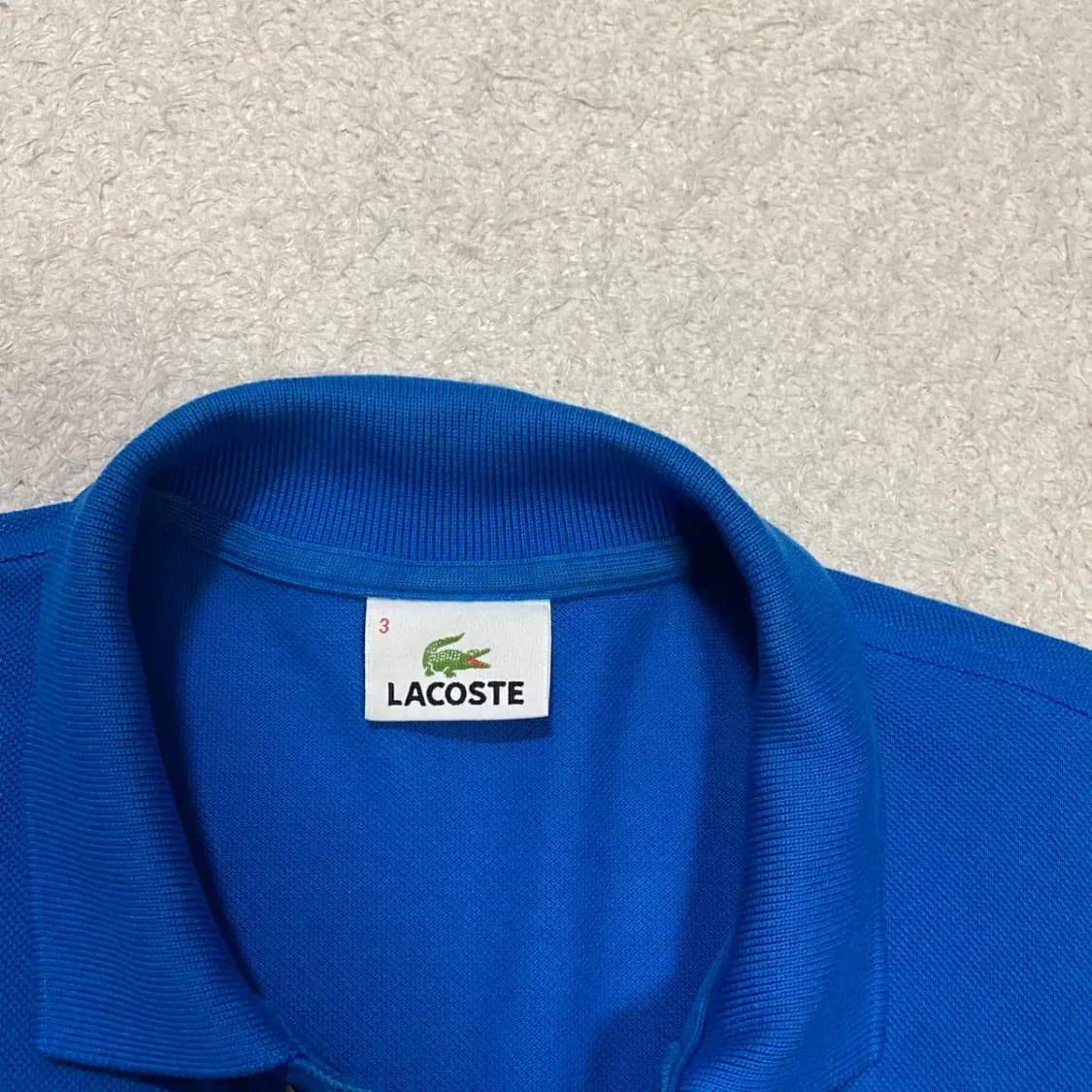 라코스테 블루 긴팔 카라티 95 상품이미지3