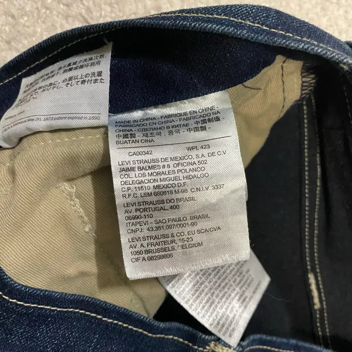 리바이스 511 청바지 데님 팬츠 29인치 상품이미지3