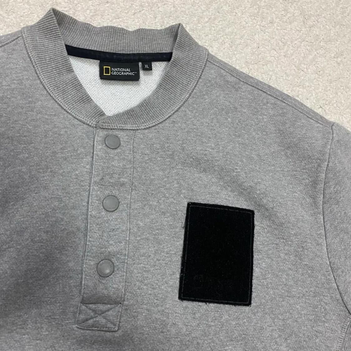 내셔널지오그래픽 회색 맨투맨 티셔츠 XL 105 상품이미지2