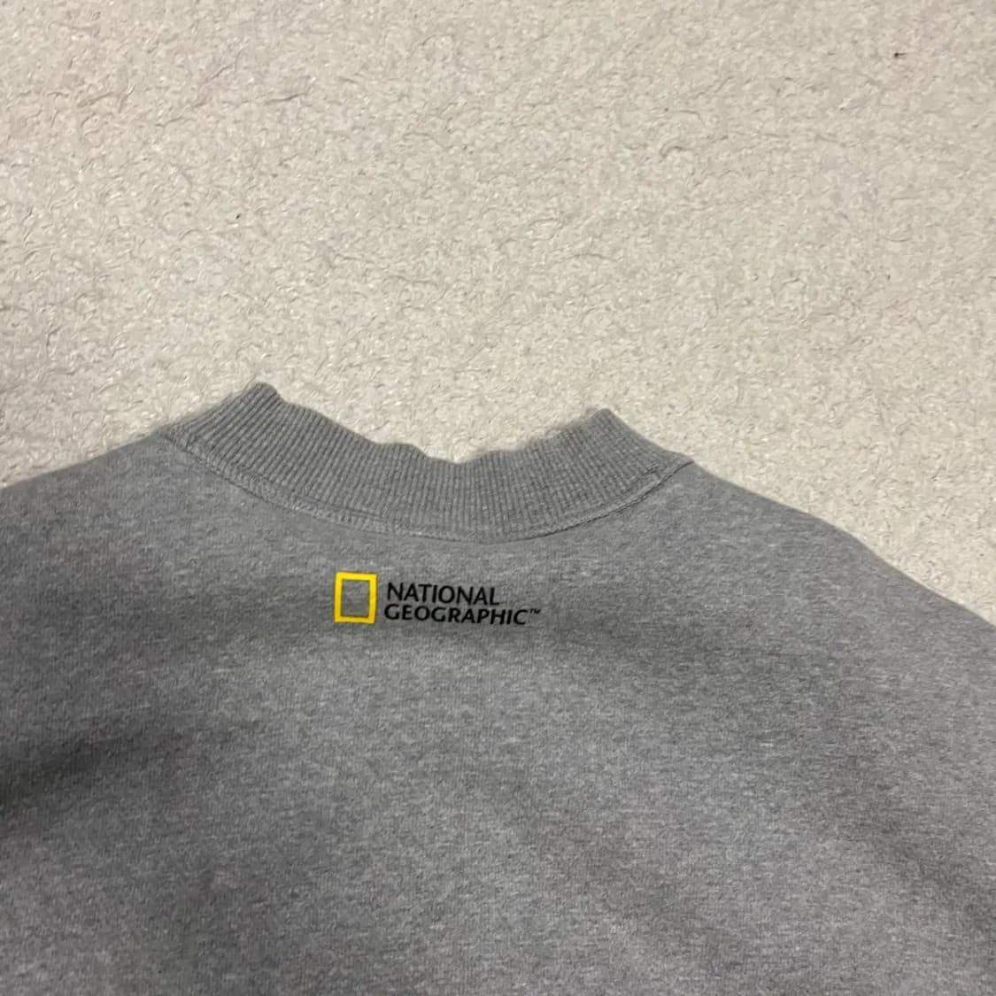 내셔널지오그래픽 회색 맨투맨 티셔츠 XL 105 상품이미지6