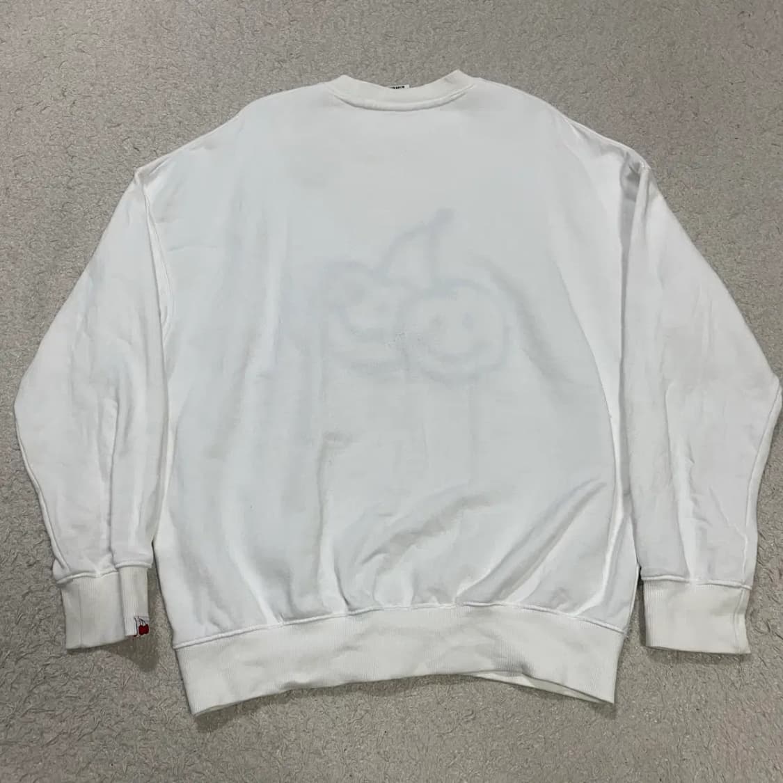 키르시 맨투맨 화이트 1 상품이미지6