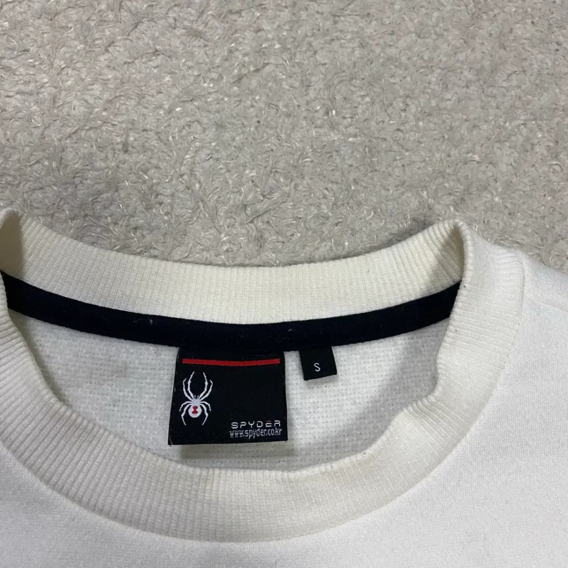 Spyder 스파이더 흰색 맨투맨티 s 90 상품이미지3