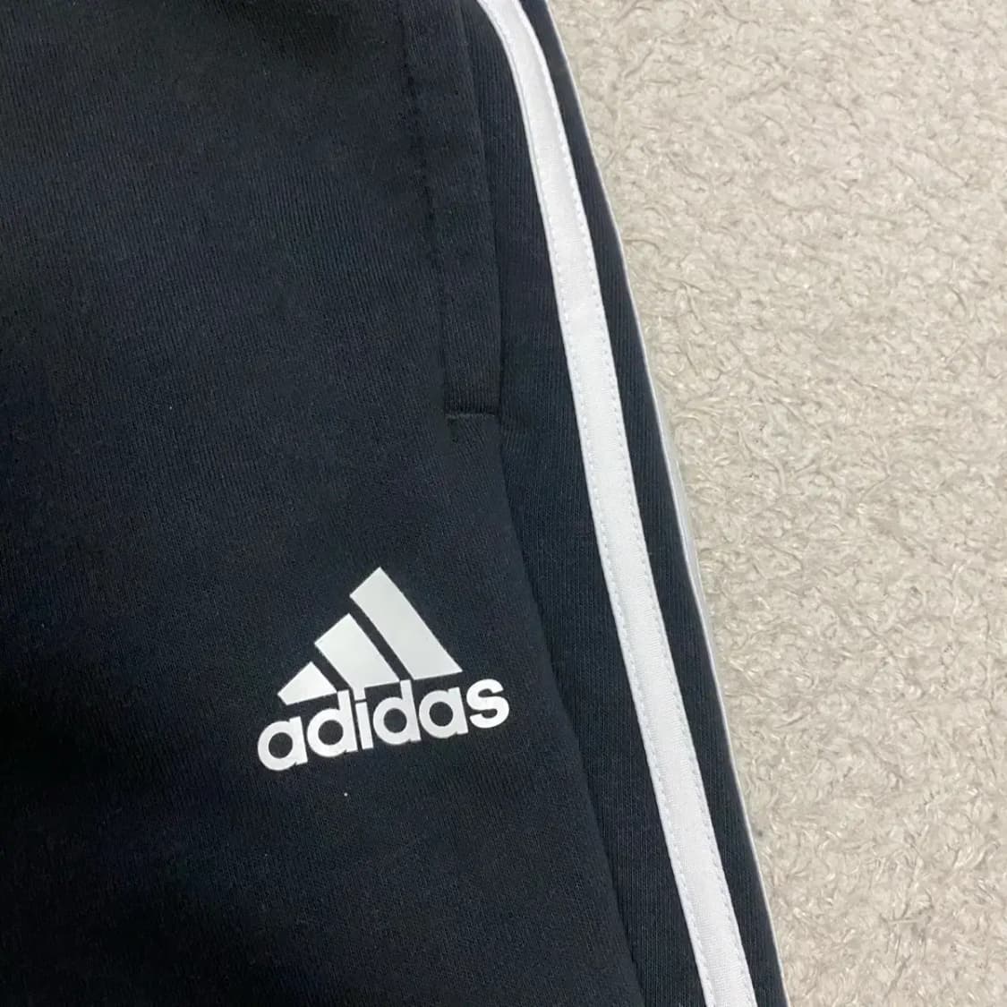 아디다스 삼선 트레이닝 바지 블랙 m 상품이미지2
