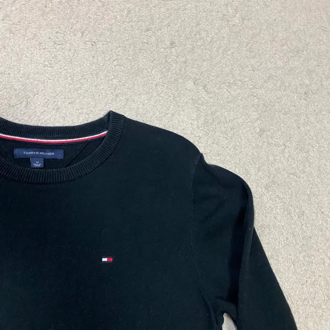 타미힐피거 니트 블랙 m 상품이미지3