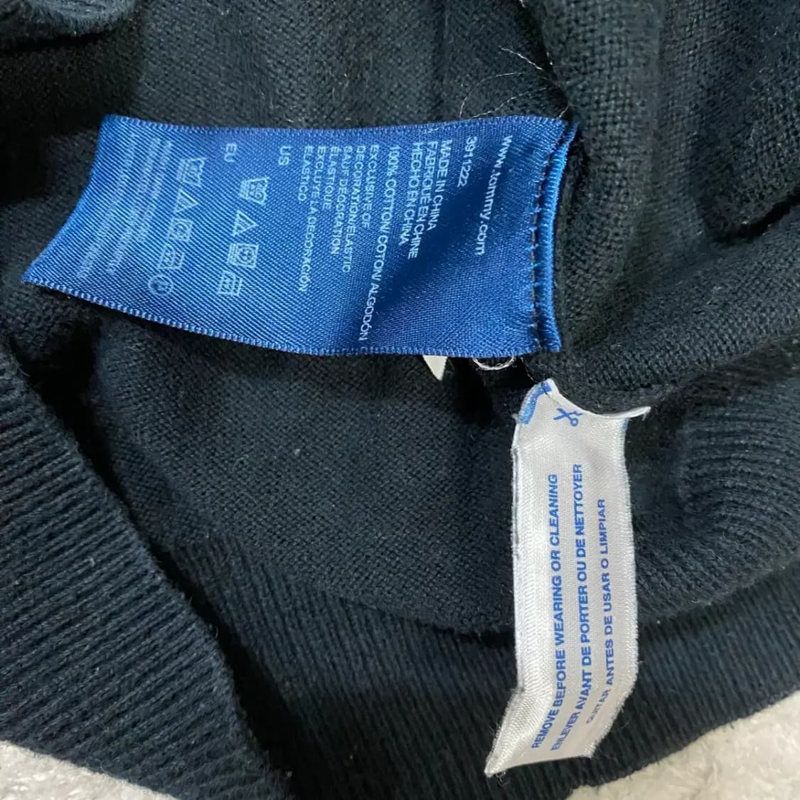 타미힐피거 니트 블랙 m 상품이미지4