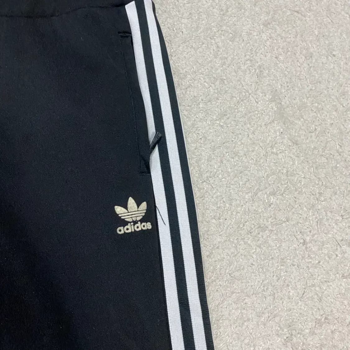아디다스 삼선 트레이닝 바지 블랙 여성 85 상품이미지2